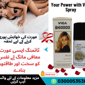 Viga 240000 Long Time Spray-Long Lasting Performance – 45ML