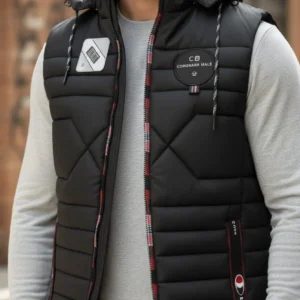 Mens  Printed Sleeveless Jacket Light weight in Pakistan.#03000535389