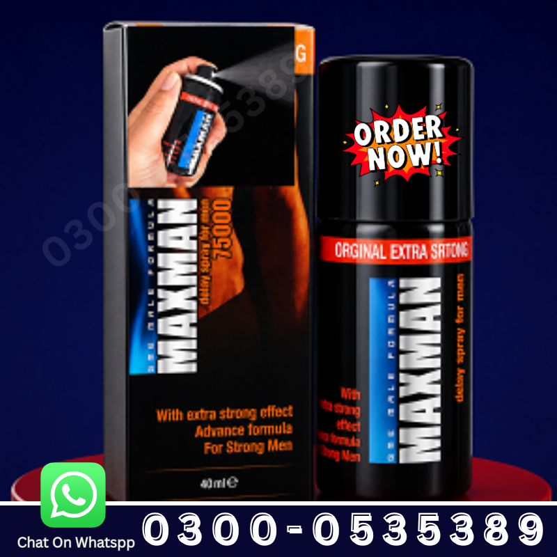 Maxman Delay Spray Price Of Rs 2000 PKR - Available In Lahore, Karachi, Islamabad All Other Major Cities of Pakistan Contact us:0300-0535389